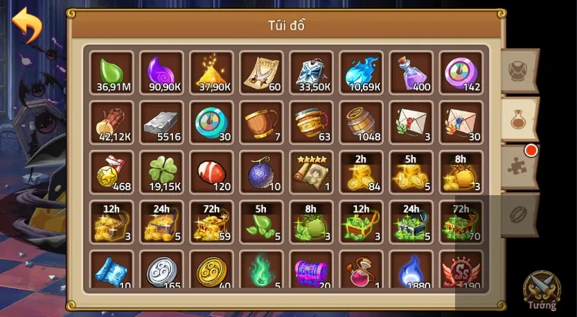 acc tn sv 631 siêu mới 1k thùng