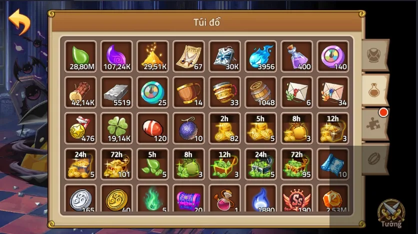 acc tn sv 631 siêu mới 1k thùng