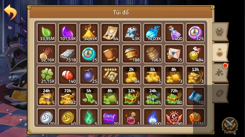 acc tn sv 631 siêu mới 1k thùng