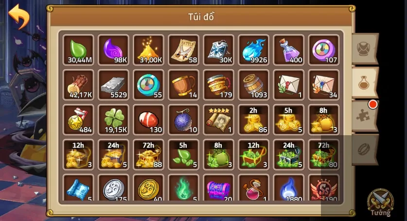 acc tn sv 631 siêu mới 1k thùng